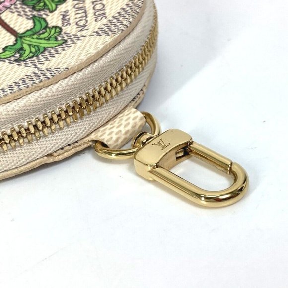 LOUIS VUITTON Damier Azur Vivienne Porto Moneron Wallet Coin Compartment purse - Picture 9 of 16